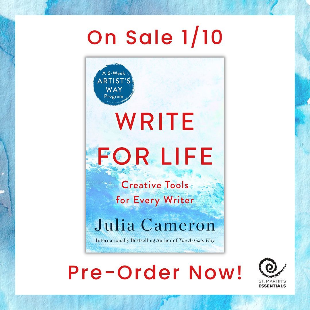 Pre-order my new book on writing, Write for Life, now! https://read.macmillan.com/lp/write-for-life/ @stmartinsessentials
